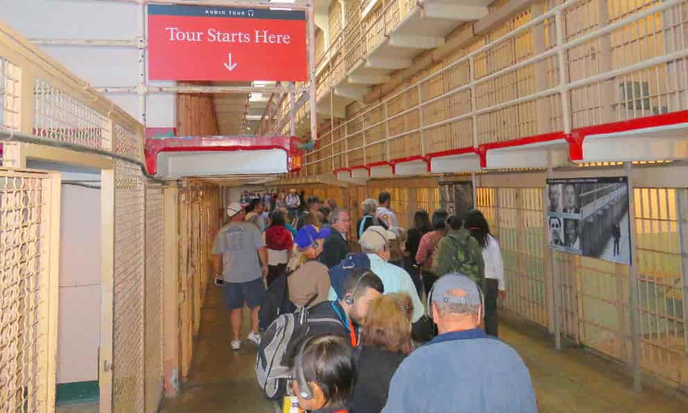 Audio-guide-tour-of-Alcatraz-Cells-blockcell-house-head-phone-tour-min-