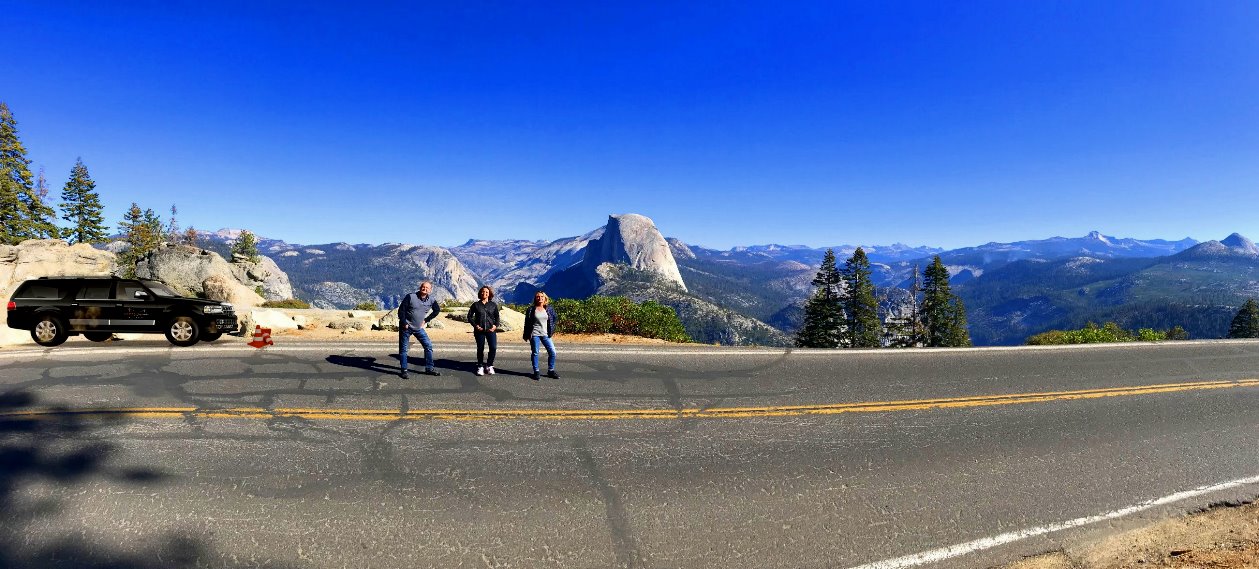 Glacier-point-raod-yosemite-private-tours-SUV-VIP-Travel-parks